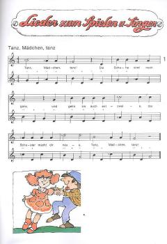 Preview: Teuchert, Heinz: Mein Gitarrenspielbuch - leichte Lieder und Spielstücke beispiel