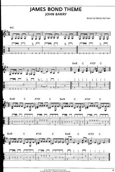 Preview: The Great Guitar Collection Band 2, Noten und Tabulatur Beispiel