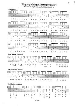 Preview: Gilewitz, Richard: Ukulele - Der Anfang im Fingerstyle, Schule für Ukulele und Songbook, Noten und Tabulatur Beispiel