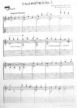 Preview: Vassiliev, Konstantin: Meister der Spanischen Musik, Noten und Tabulatur Beispiel