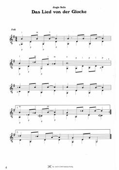 Preview: Wagenschein, Matthias: X-Mas Songs für Gitarre solo, Weihnachtslieder Noten Beispiel
