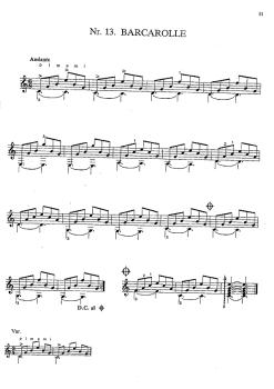 Preview: Wanders, Joep: Three of a Kind, leichte bis mittelschwere Gitarrenstücke, Etüden, Noten Beispiel