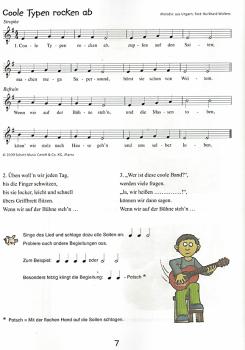 Preview: Wolters, Burkhard: Alles Gitarre Band 1, Gitarrenschule für Kinder (+ online Audio) Beispiel