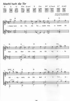 Preview: Wolters, Burkhard: Alles Gitarre! - Weihnachtslieder für 1-2 Gitarren, Noten Beispiel