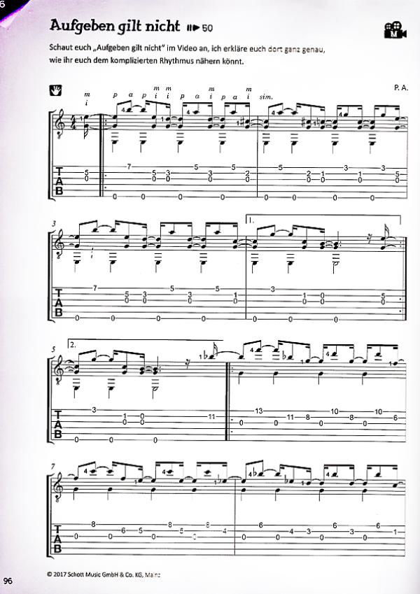 Autschbach, Peter: Gitarre lernen mit Zacky & Bob Vol. 2, guitar method