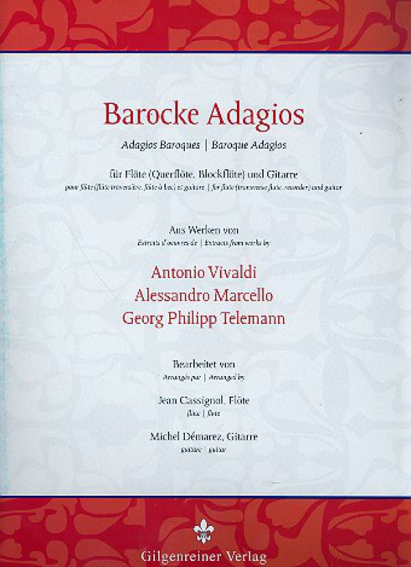 Barocke Adagios für Flöte und Gitarre