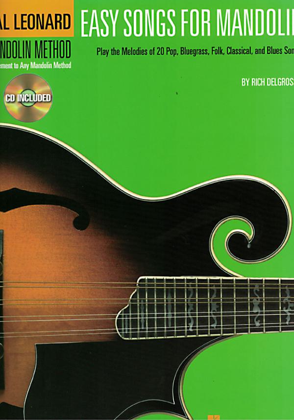 Easy Songs for 1-2 Mandolins, Noten mit CD
