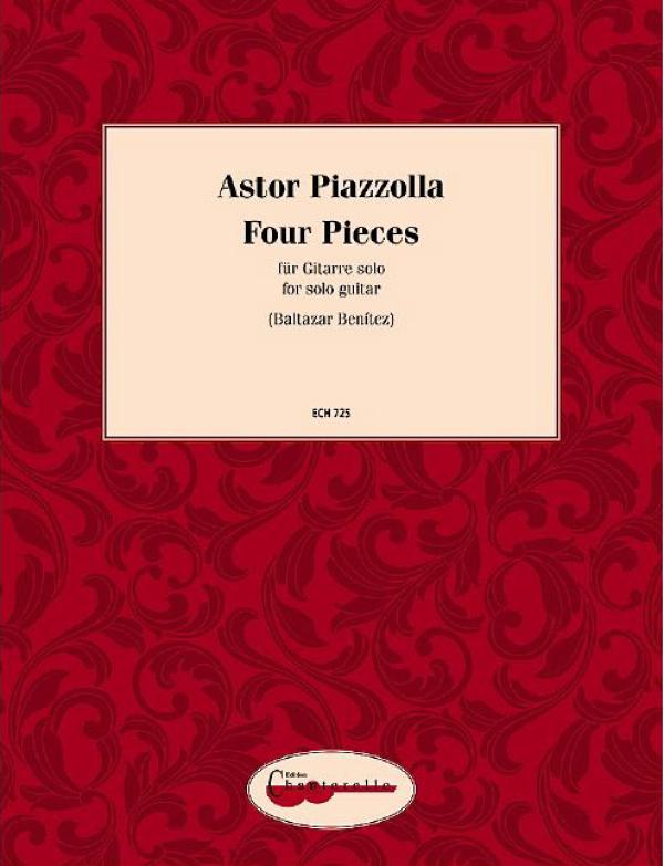 Piazzolla, Astor: 4 Pieces for guitar solo