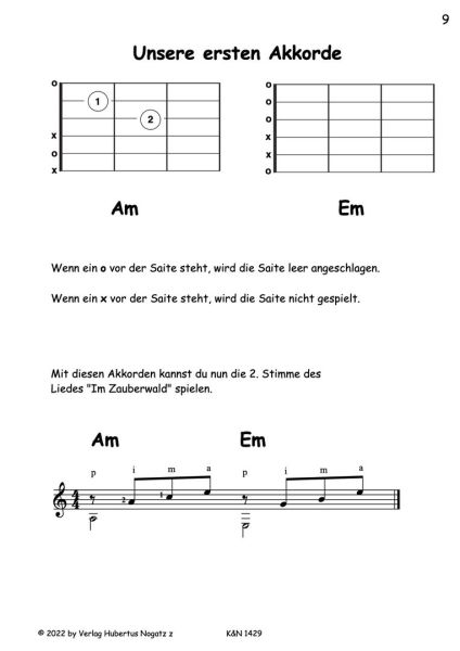 Hesse, Stephan: Gitarrenzauber Band 3 - Die Tirando-Schule, Gitarrenschule Beispiel 4