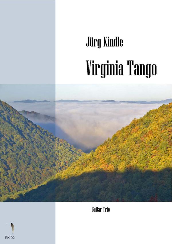 Kindle, Jürg: Virginia Tango für 3 Gitarren, Noten