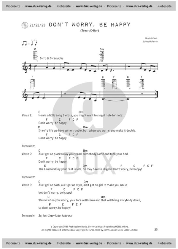 Kleinmeier, Richard: Ukulele - Ukulelenschule Beispiel