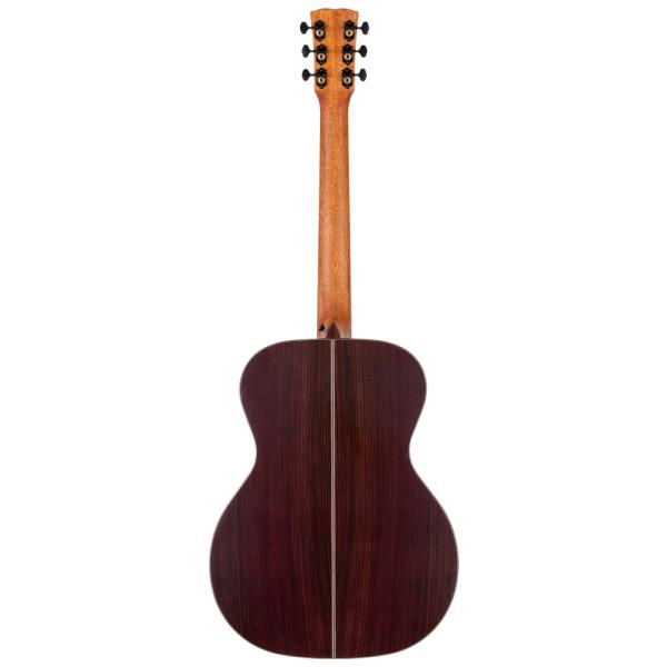 Kremona R35E Akustikgitarre mit L-R-Baggs Pickup, Orchestra Form, Fichte Palisander, vollmassiv,, Boden