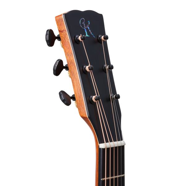 Kremona R35E Akustikgitarre mit L-R-Baggs Pickup, Orchestra Form, Fichte Palisander, vollmassiv, Kopf