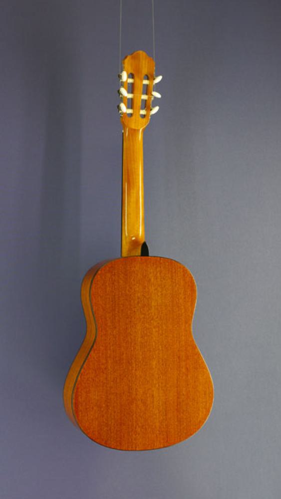 Kindergitarre Lacuerda, Modell chica 58, ¾-Gitarre mit 58 cm Mensur und massiver Zederdecke Rückseite