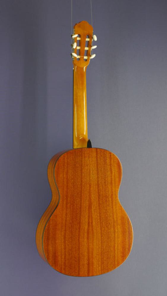 Klassische Gitarre Lacuerda, Modell 65, Konzertgitarre, Rückseite