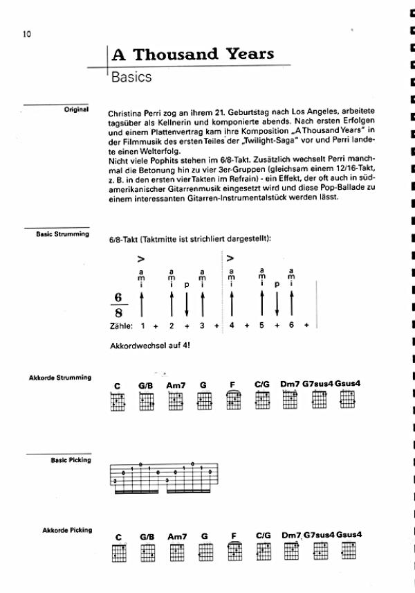 Langer, Michael: Acoustic Pop Guitar Solos Vol. 3, Songbook for solo guitar and accompaniment, sheet music sample