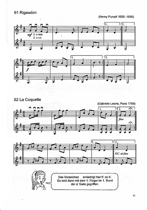 Moors, Maria: Spaß mit der Mandoline Vol. 2, Mandolin Method for Children sample