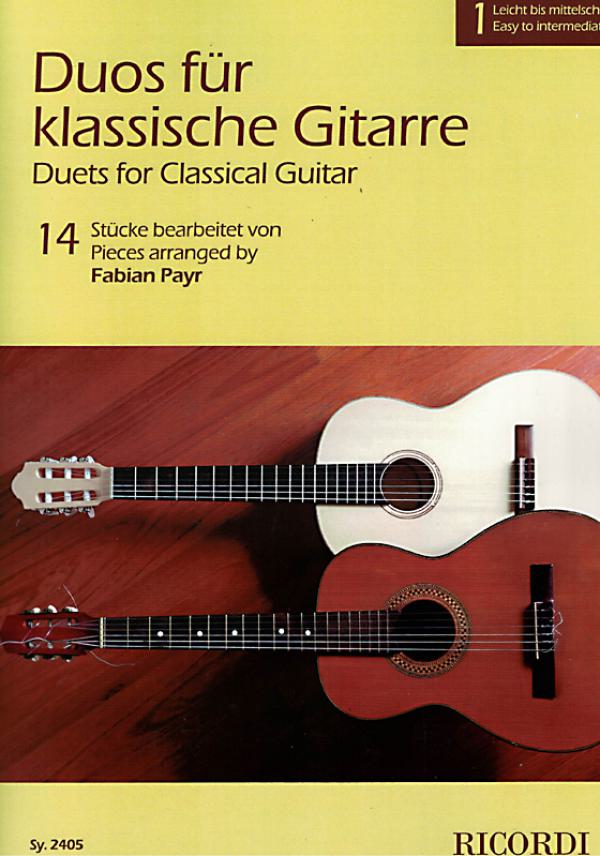 Payr, Fabian: Duos für klassische Gitarre Band 1, Noten