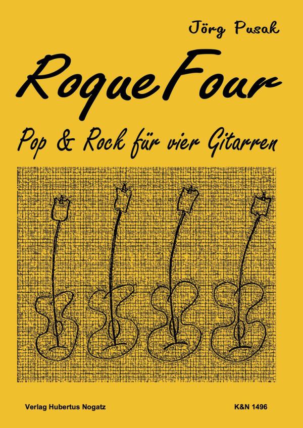 Jörg Pusak Roque Four für vier Gitarren oder Gitarrenensemble, Spielpartitur, Noten