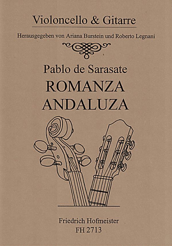 Sarasate, Pablo de: Romanza Andaluza für Cello und Gitarre, Noten
