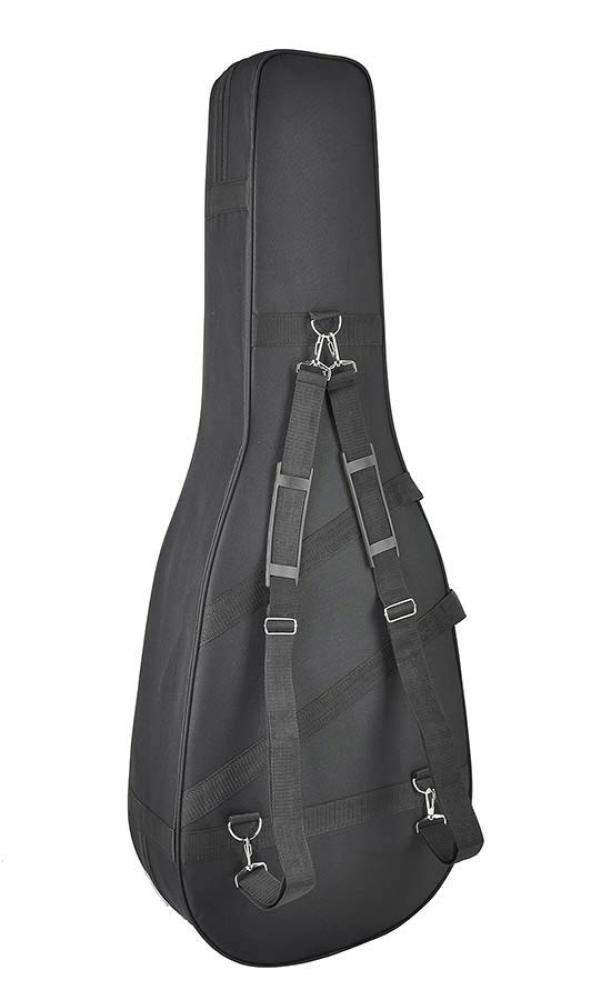 Softcase for steel-string guitar, light case, back