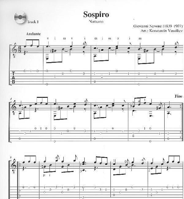 Vassiliev, Konstantin: Meister der Italienischen Musik - Italian Masters, sheet music for guitar, sample