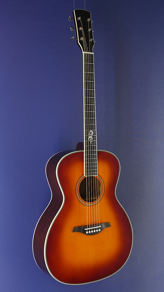 You`s O100 E  Acoustic Guitar with Pickup, 45 mm nut width, spruce, mahogany, sunburst