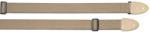 Guitar strap cotton, textured - beige