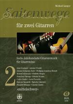 Langer, Michael: Saitenwege für 2 Gitarren Band 2, Noten für Gitarrenduo (+ online Audio)