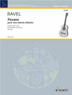 Ravel, Maurice: Pavane pour une infante dèfunte für Flöte und Gitarre, Noten